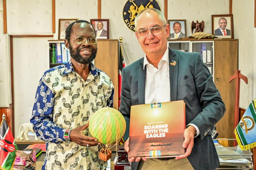 City to City partneship as Nyong'o hosts Germany delegation