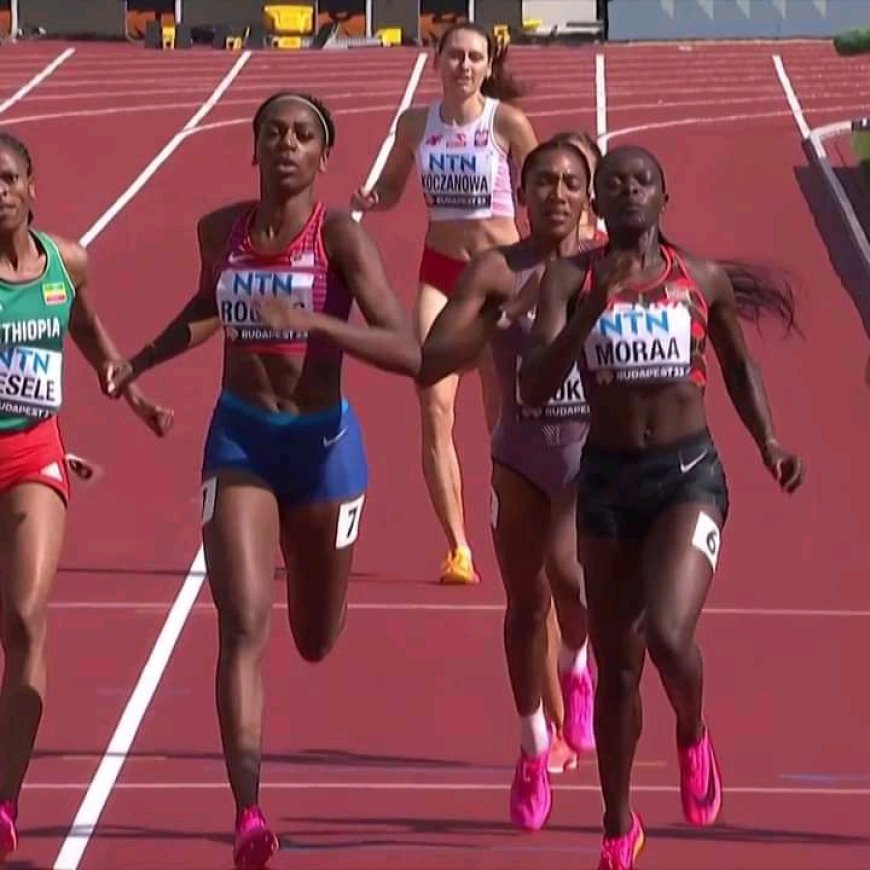 Mary Moraa sails to Women 800M semi-finals