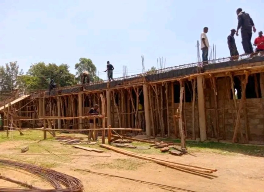 Renovation works in Manyala Primary School