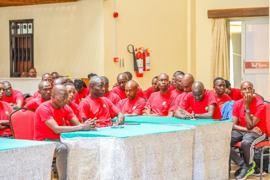 Women match officials pre-season training draws to a close in Kasarani