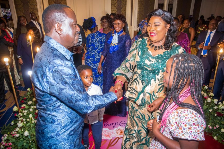 Raila, Ida celebrate 50 years of marriage