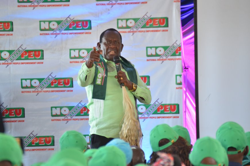 NO PEU Party pledges support for Kenya Kwanza government