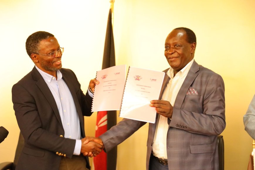 Vihiga Signs Deal with AMREF to Boost Community Health Care Systems