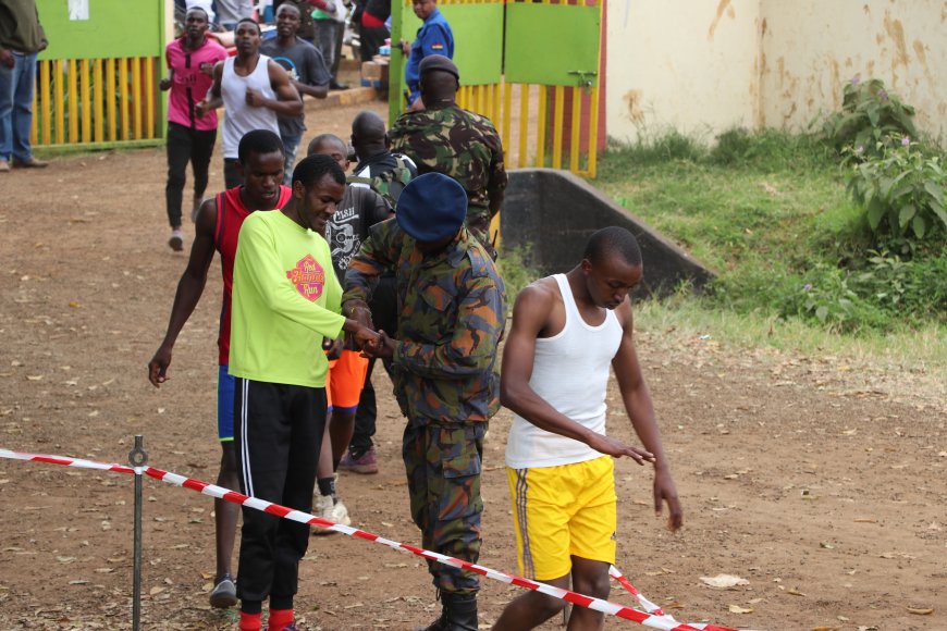 Major turnout at KDF recruitment in Mandera County