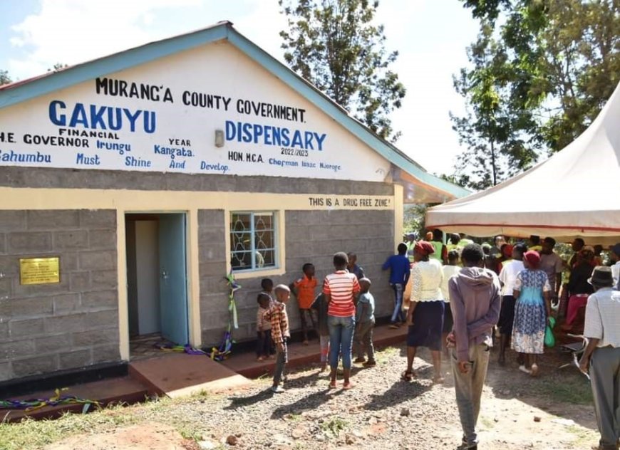 A Murang’a Dispensary closed 25 years ago, reopened