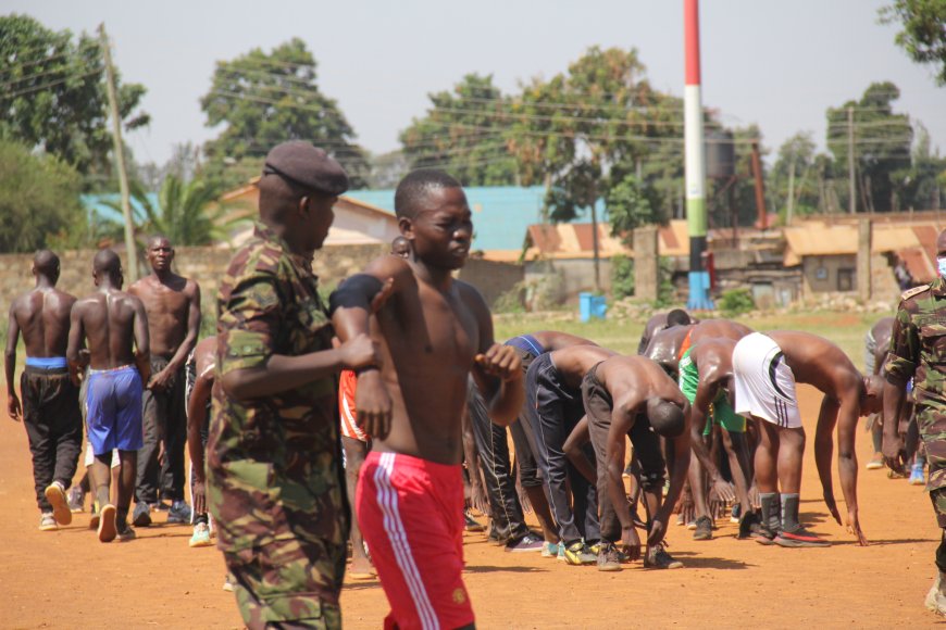 KDF recruits 8 in Busia