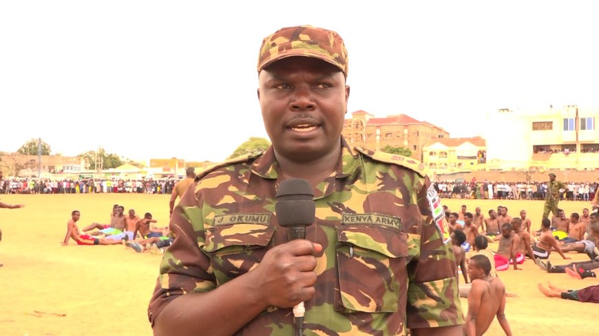 Hundreds of youth turn out for KDF recruitment in Garissa