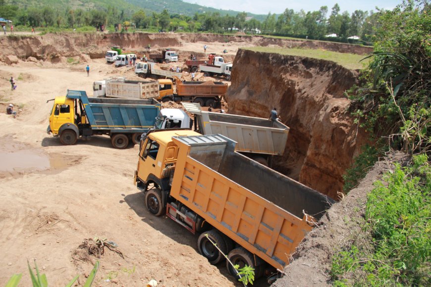 Accident at Sand Harvesting Site