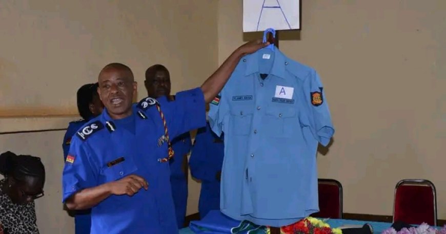 Nyeri residents endorse new police uniform