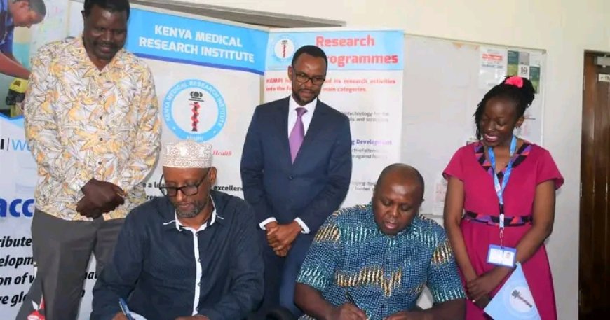 KEMRI signs deal with Kenya’s Biotech Giant to manufacture vaccines and build healthcare capacity