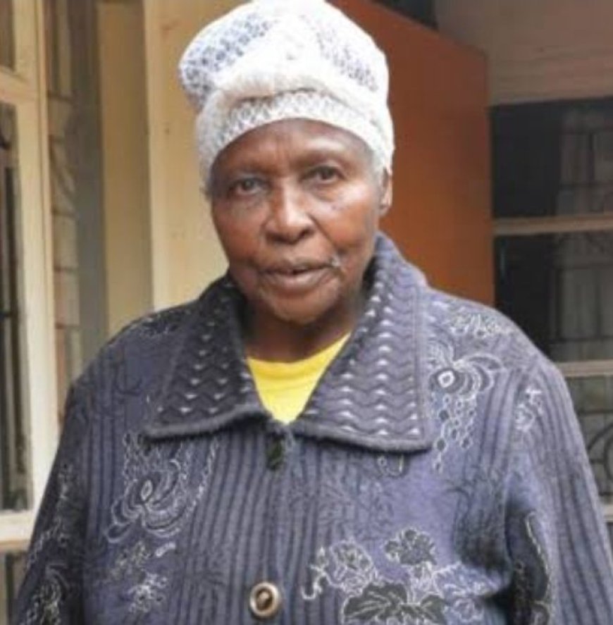 Freedom fighter Muthoni Kirima is dead