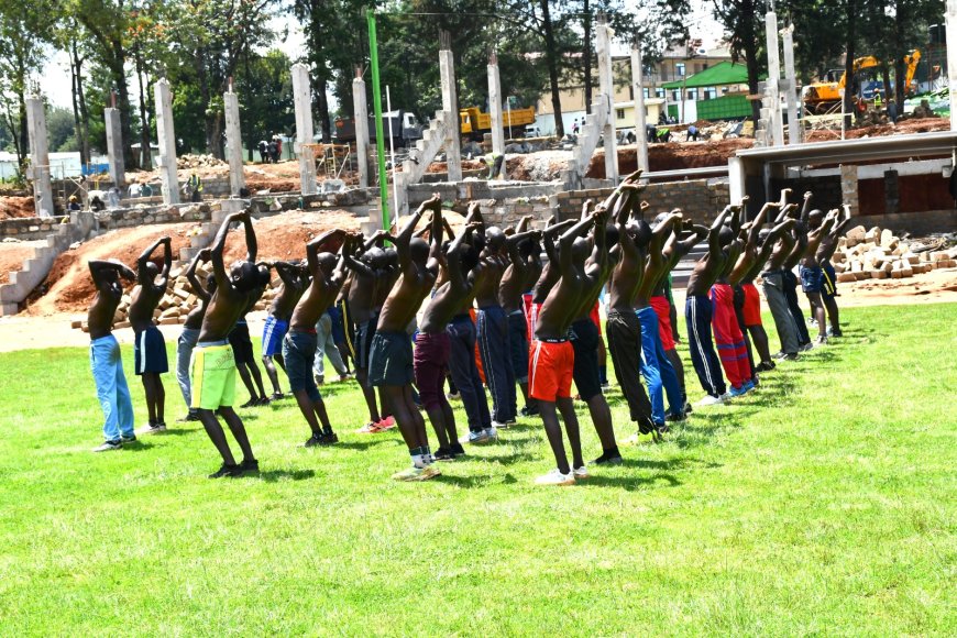 Kericho Youth Turn Out in Numbers for KDF Recruitment