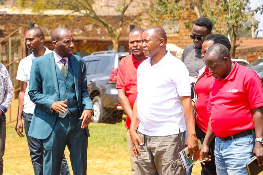 Sports Kenya Officials Visit General Kassam Playfield Ahead of Facelift