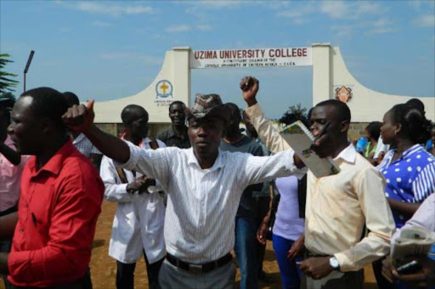 Uzima University Students threaten to strike over Fees increment