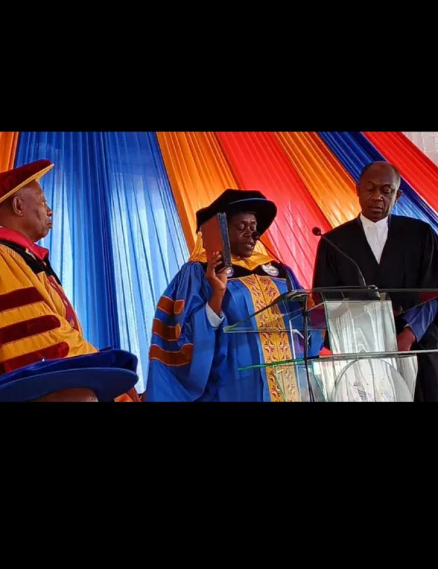 Machakos University Installs a New Vice Chancellor