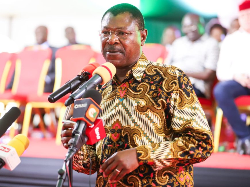 Wetang'ula accuses Raila of dishonesty