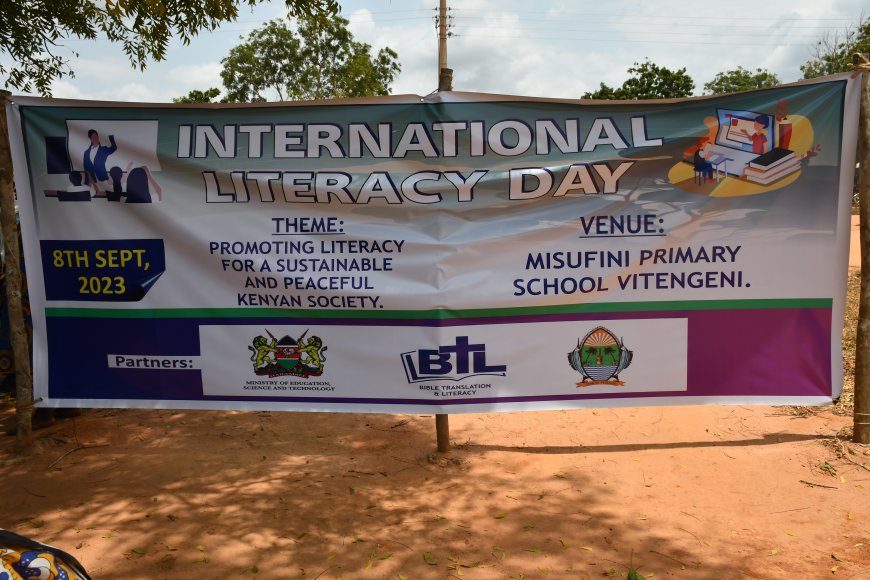 Kilifi shines in adult literacy