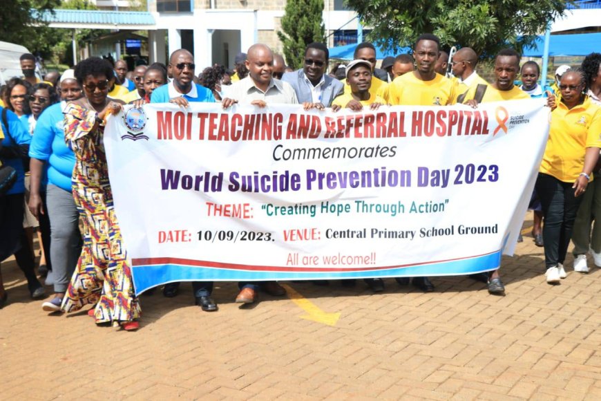 Uasin Gishu Residents Urged to Take Action to Prevent Suicide