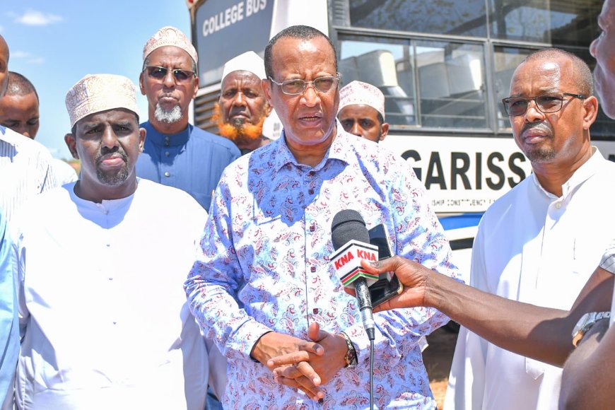 Garissa leaders and stakeholders welcome the removal of the subject cluster