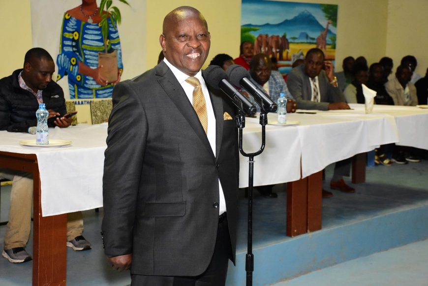 Kahiga promises to continue investing in vocational training centres