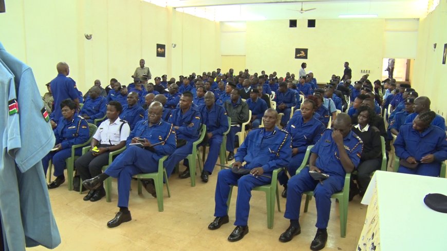 Kakamega Residents support change of police uniforms