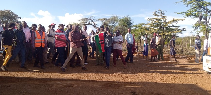 CS Transport opens up security roads connecting Kerio Valley