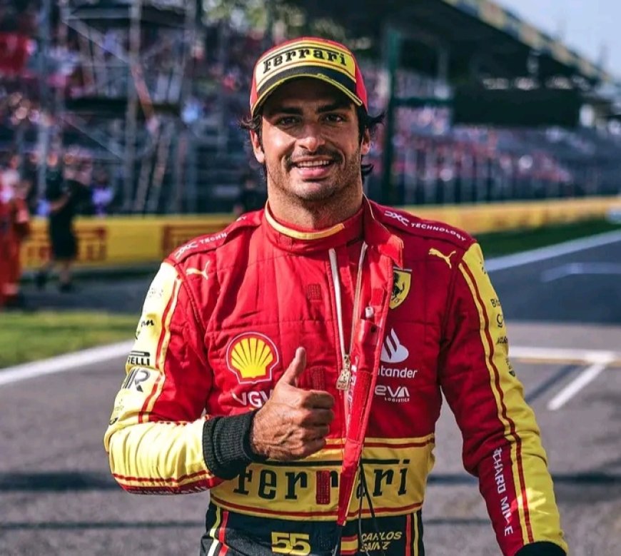 Ferrari's Carlos Sainz wins in Singapore to break Verstappen's lengthy win streak