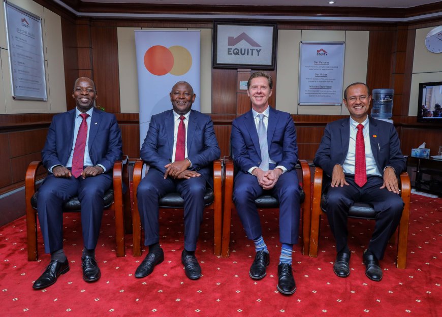 Equity Bank, Mastercard sign 10-year agreement