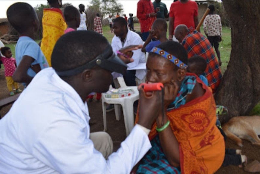 Sekenani Gate residents in Maasai Mara benefit from free eye medical screening