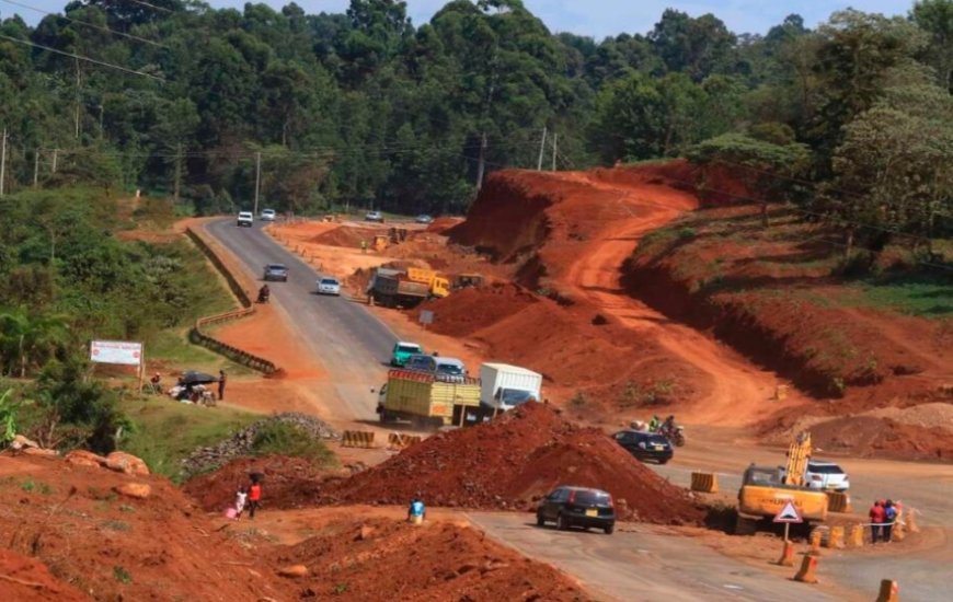 Construction of Sagana Kenol Marua road set to continue