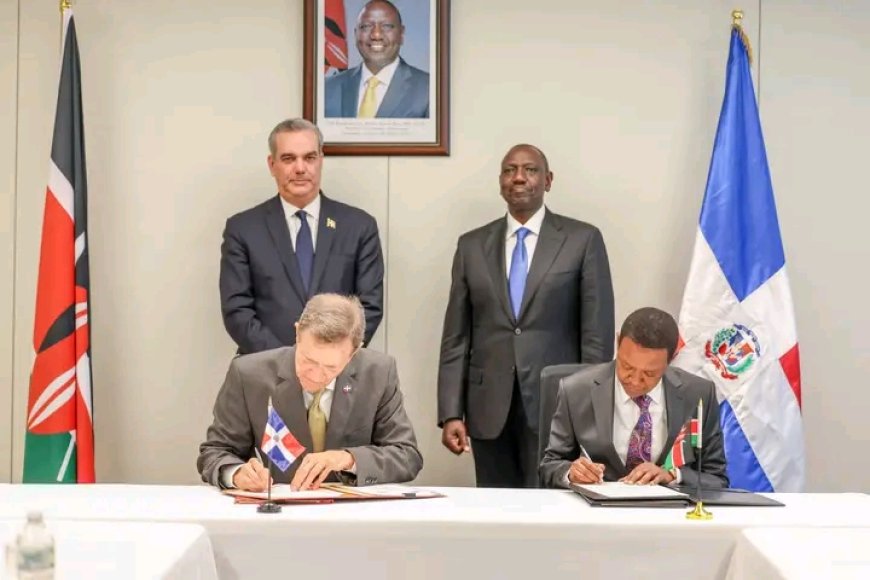 Dominican Republic agrees to support Kenya's mission to end gang violence in Haiti