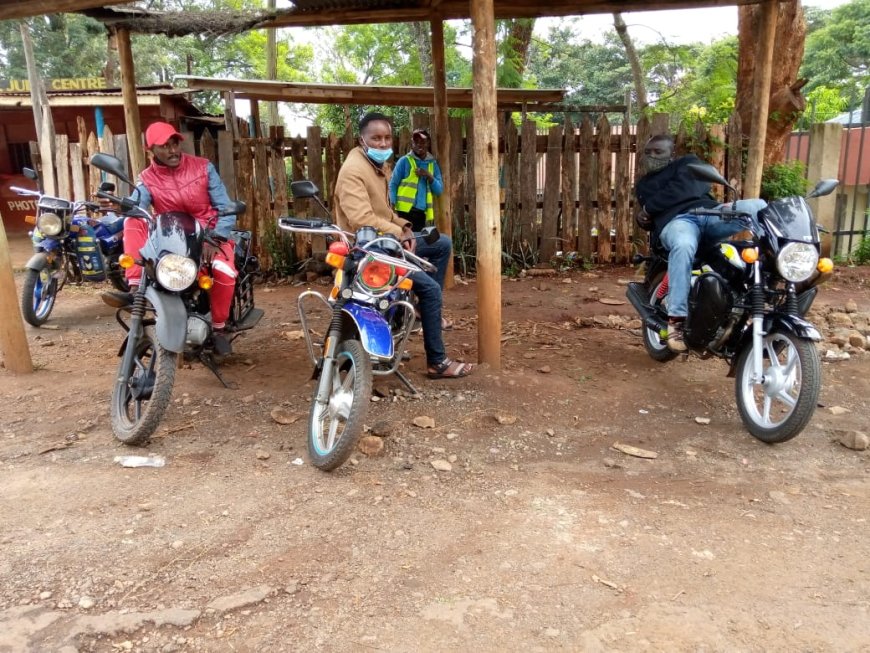 A section of Murang’a residents decry rise in fuel prices