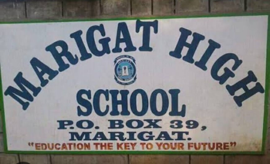 Marigat Boys High Trek 40 Km To protest sale of water in school