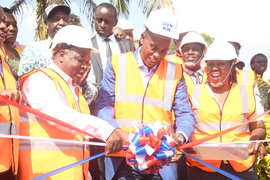 Governor launches construction of Level 4 hospital in Kiambaa