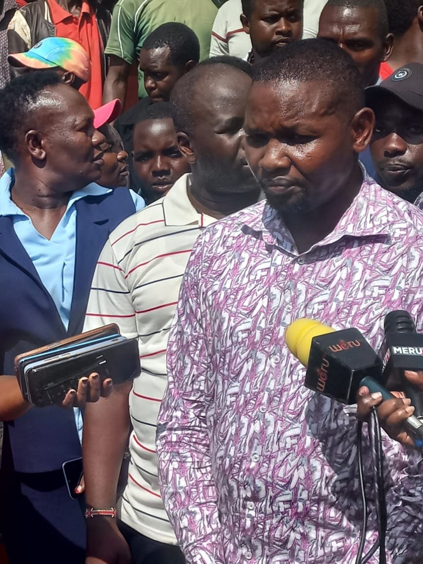 Meru Deputy Governor empathizes with the arrested youths