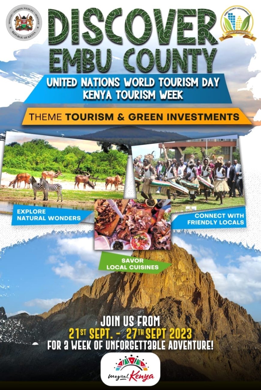 Preparation for UN-World Tourism Day in top gear