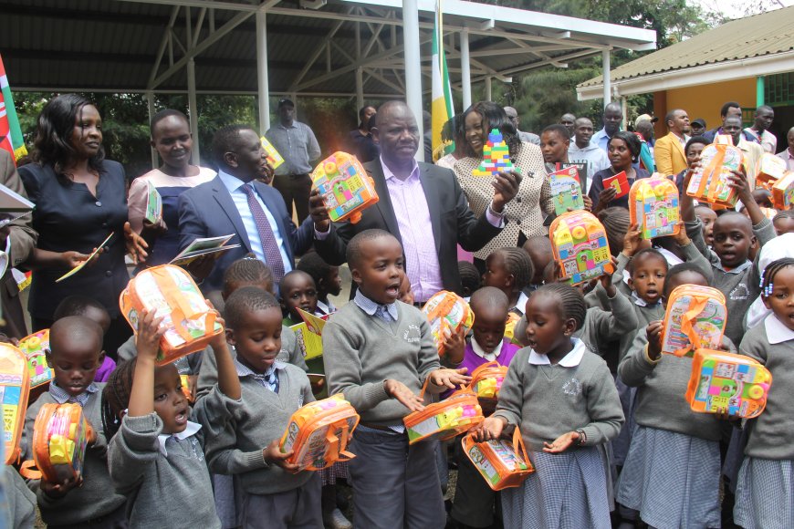 673 ECDE Centres receive learning materials