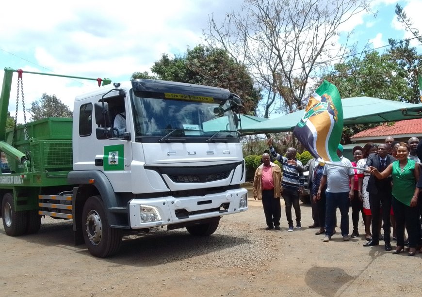 Trucks, bins to boost garbage collection in Murang’a