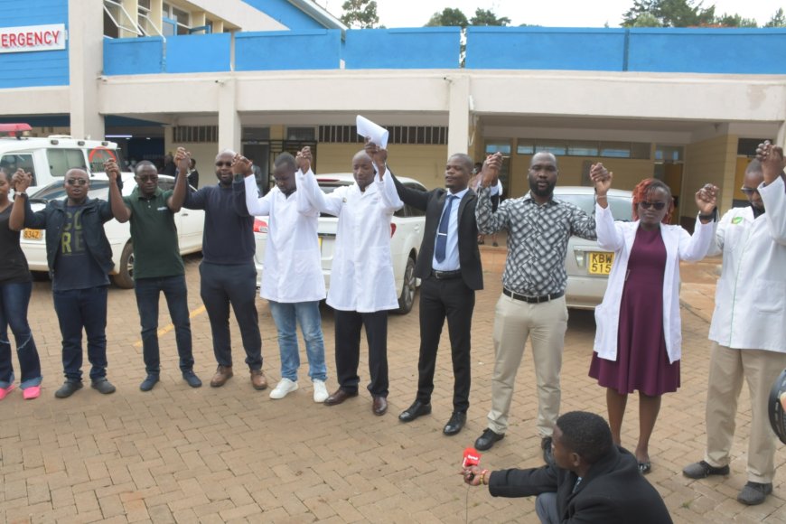 Nyamira Doctors down tools over unmet demands