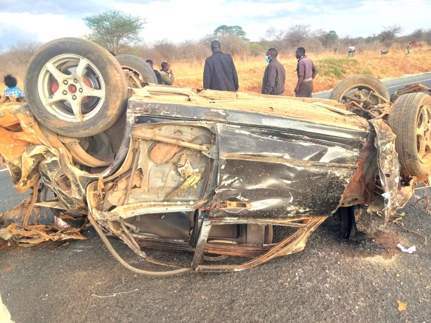 Five dead, three injured in Namanga road accident