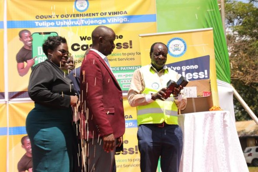 Vihiga Automates Revenue Collection