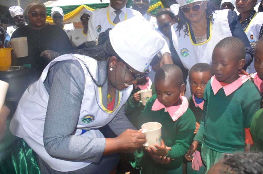 Governor Mwangaza launches school meals, nutrition programme