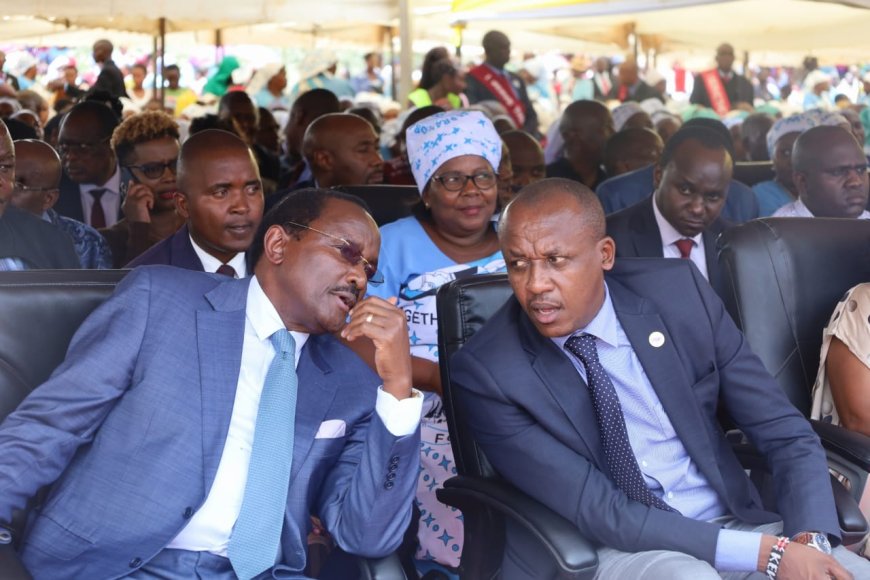 We are focused on the Bipartisan talks, says Kalonzo