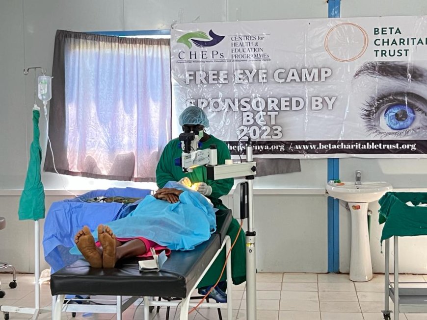 Free eye clinic in Narok