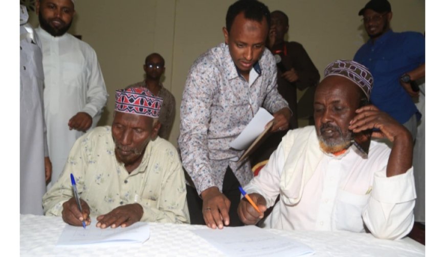 Feuding Mandera clans seal peace pact