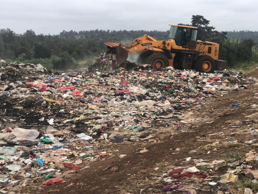 Murang’a assembly wants better management of solid waste in a local dumpsite