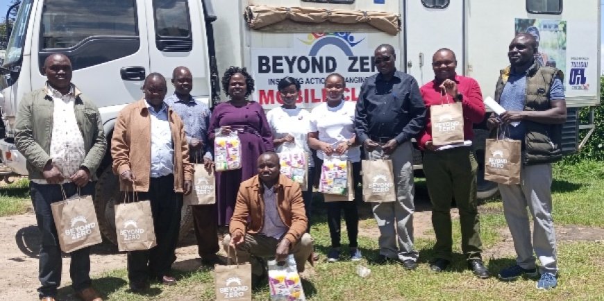 Beyond Zero Initiative donates 1,000 menstrual hygiene to ten primary school