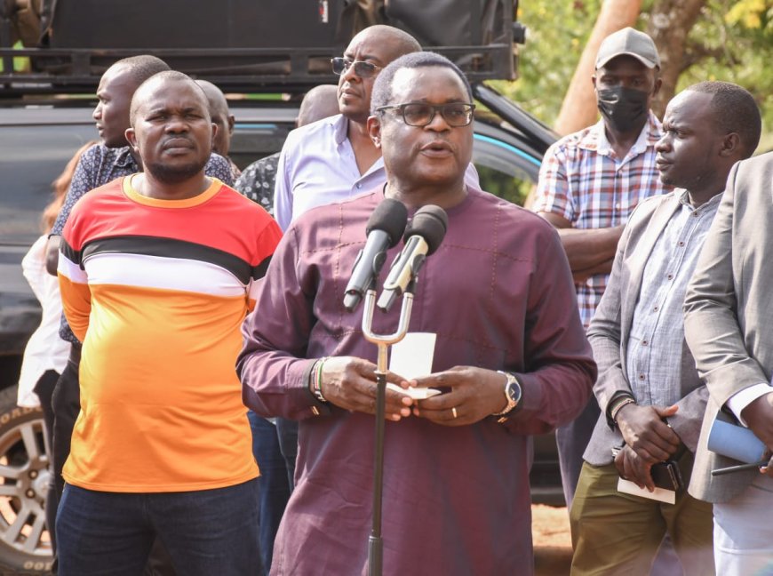 Lusaka donates Sh1 million as wind destroys property at Butonge High School