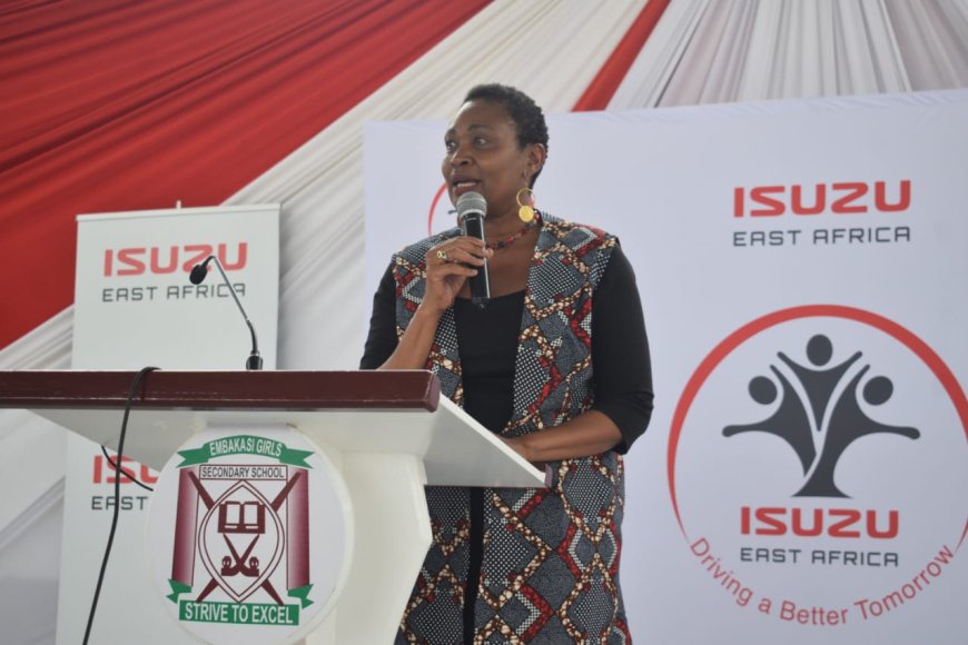 ISUZU Commissions a Kes8.5m Multi-Purpose Facility at Embakasi Girls Secondary School