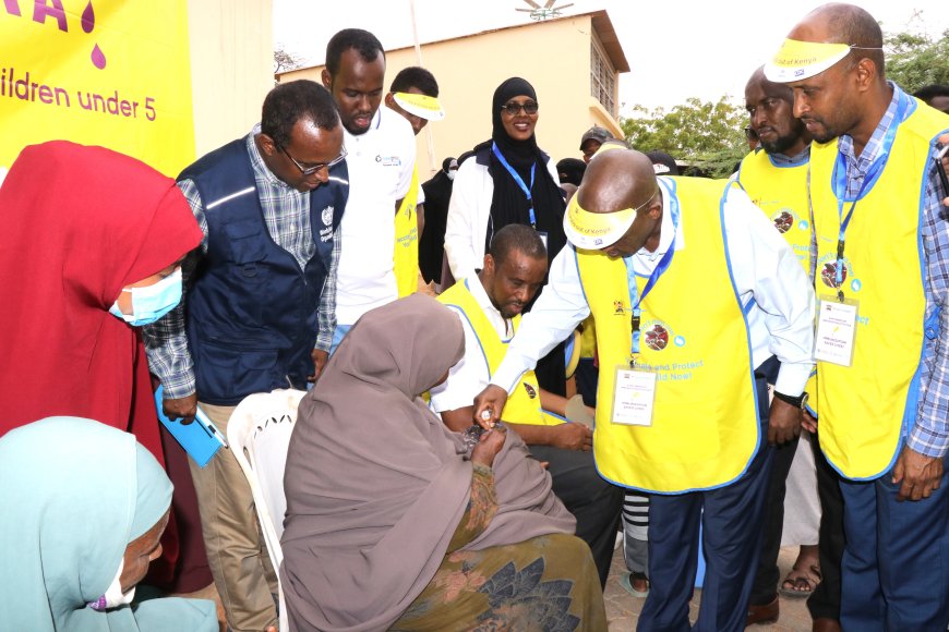 Mandera County Launches Five-Day Polio Vaccination Campaign